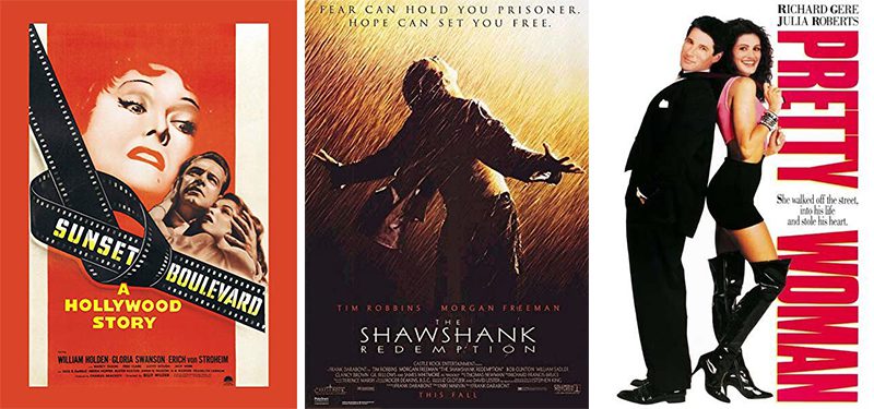 Examples of movie posters