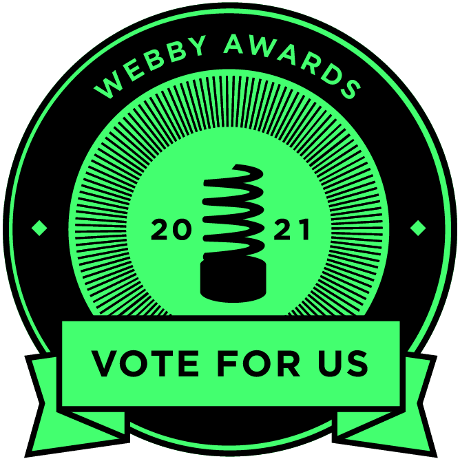 Tectonic Webby Award Nominee Badge